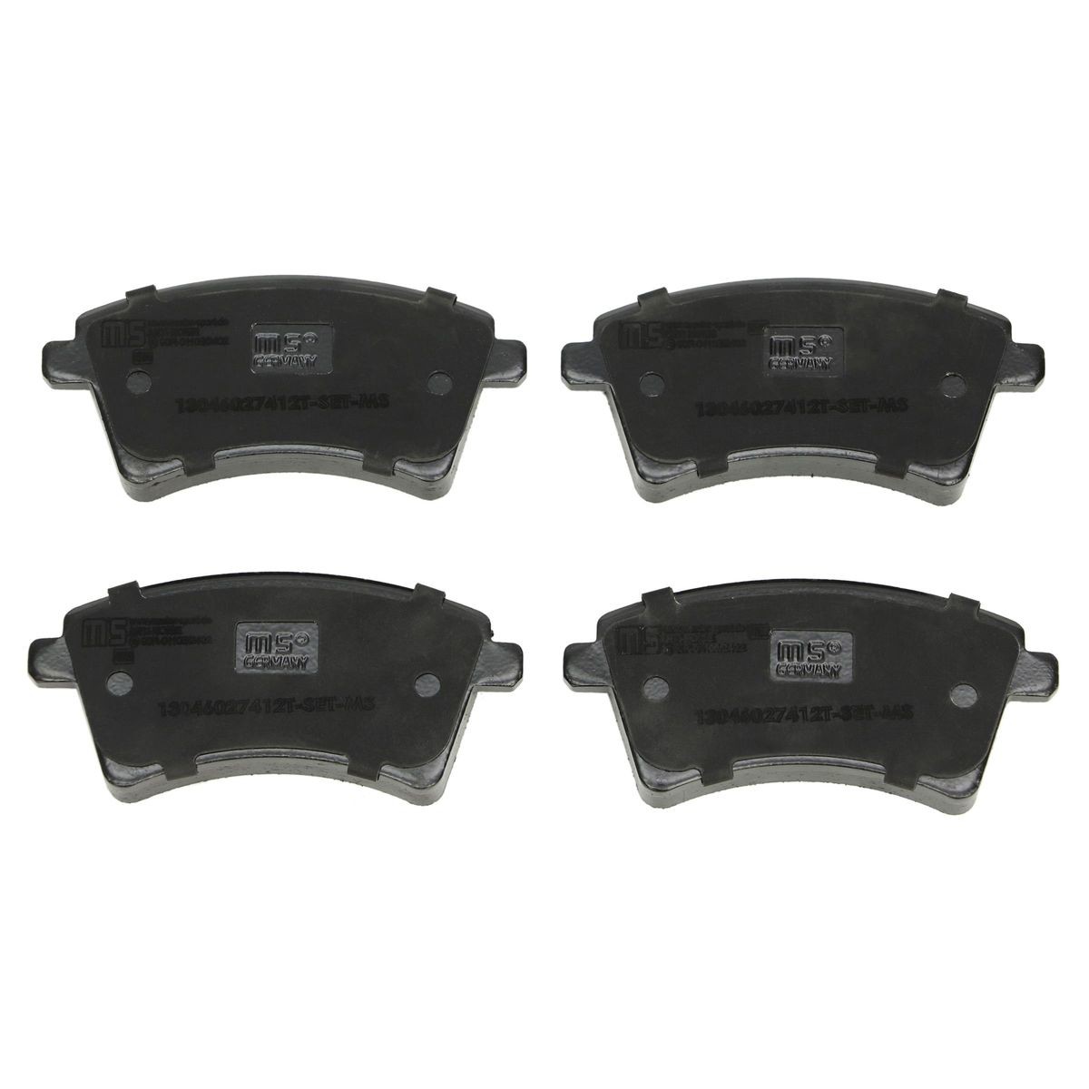 MASTER-SPORT Kit pastiglie freni 13046027412T-SET-MS 13046027412T-SET-MS costo Pastiglie dei freni RENAULT CLIO MASTER-SPORT