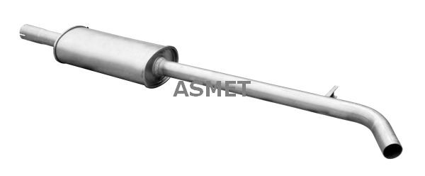 ASMET Uitlaat middendemper 10.131 10.131 Tussendemper RENAULT LATITUDE ASMET
