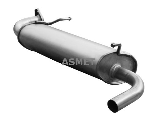 ASMET Rear silencer 25.017 25.017 ASMET exhaust silencer SUBARU IMPREZA
