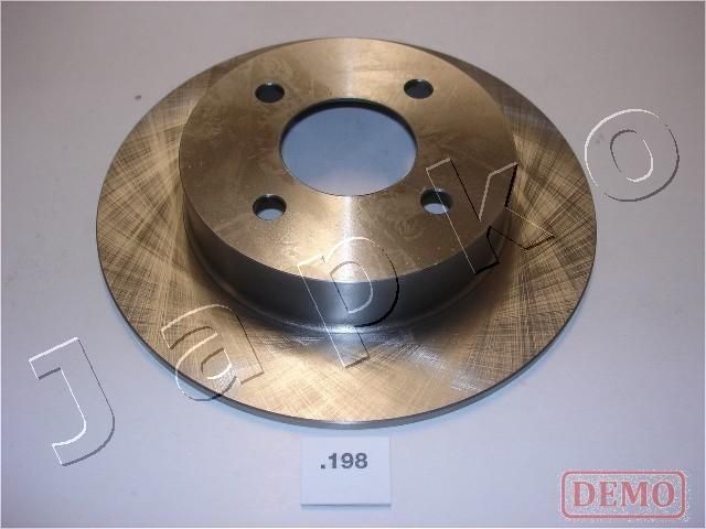 JAPKO Brake disc 61198C 61198C JAPKO brake discs for NISSAN PICK UP