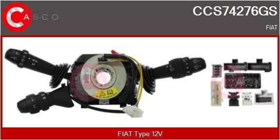 Steering Column Switch CASCO CCS74276GS CASCO CCS74276GS Fiat BRAVO 2009 Indicator switch price