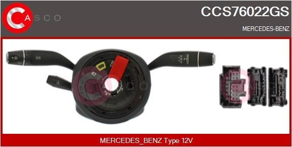 Stuurkolomschakelaar CASCO CCS76022GS CASCO CCS76022GS Stuurkolomschakelaar MERCEDES-BENZ S-Klasse 2014
