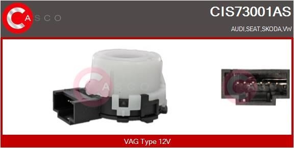 CASCO Süüte- / stardilüliti CIS73001AS CIS73001AS Süütelukk CASCO RENAULT TRAFIC