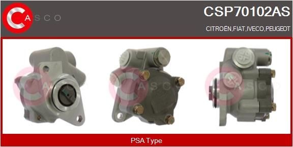 CASCO Stuurbekrachtigingspomp CSP70102AS Hydraulische pomp, besturing CASCO PARTNER CSP70102AS goedkoop