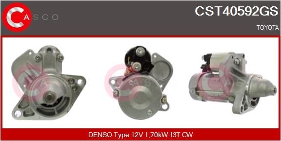 CASCO Motorino avviamento CST40592GS CASCO CST40592GS costo Motorino avviamento TOYOTA Corolla XII Hatchback (E210) originale