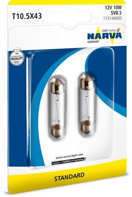 NARVA Hõõgpirn, numbrivalgustus 173144000 NARVA 173144000 Numbrivalgustus Captiva (C100, C140) hind