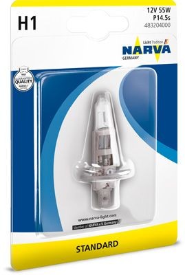 NARVA Bulb, spotlight 483204000 NARVA 483204000 ALFA ROMEO RZ headlight bulb replacement