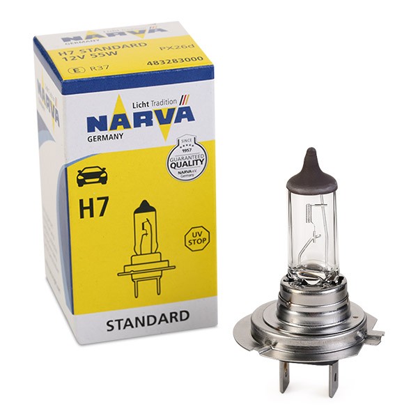 NARVA Glödlampa, fjärrstrålkastare 483283000 483283000 NARVA dimljuslampa RENAULT SUPER 5