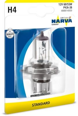 NARVA Kvēlspuldze, tālās gaismas lukturis 488814000 NARVA 488814000 Rod strut stabiliser Kia PICANTO orģinālās
