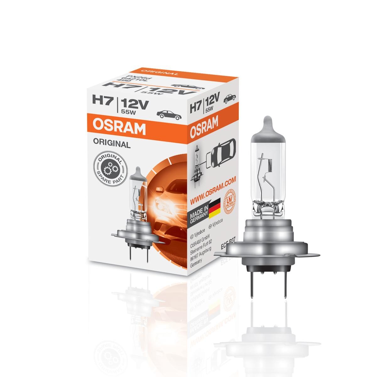OSRAM Pære, fjernlys 64210 OSRAM 64210 originale Ford Transit Courier Stationcar Tågelygtepære hvad koster