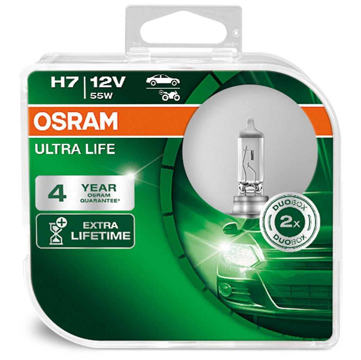 OSRAM Żiarovka pre diaľkový svetlomet 64210ULT-HCB OSRAM 64210ULT-HCB Ziarovky do hmloviek Fiat Linea 323 lacné