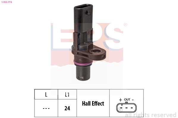 EPS Devējs, Sadales vārpstas stāvoklis 1.953.774 1.953.774 Sadales vārpstas devējs EPS NISSAN MICRA