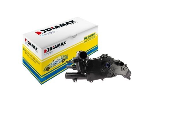 DIAMAX Kjølevæskeflens AD02020 DIAMAX AD02020 Kjølevæskeflens Citroen Relay Jumper pris