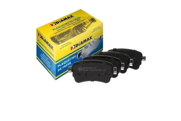 DIAMAX Bremseklosser N09920 Bremsekloss DIAMAX Toyota YARIS N09920