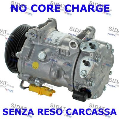 KRIOS Klimakompressor 1.1465R Kompressor klimaanlæg KRIOS Peugeot 3008 1.1465R