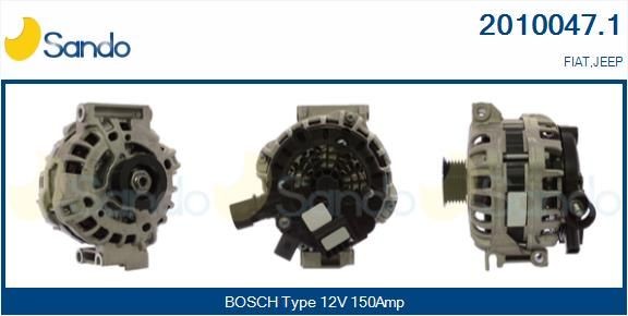 SANDO Dynamo / Alternator 2010047.1 SANDO Wisselstroomdynamo JEEP 2010047.1