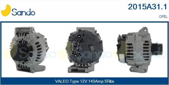 Generator SANDO 2015A31.1 SANDO 2015A31.1 Generator OPEL GT 2011