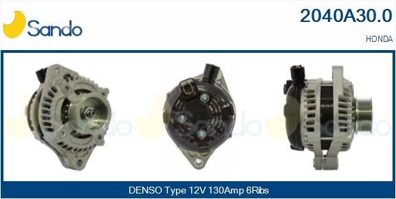SANDO Generator 2040A30.0 2040A30.0 SANDO dynastart Honda PILOT
