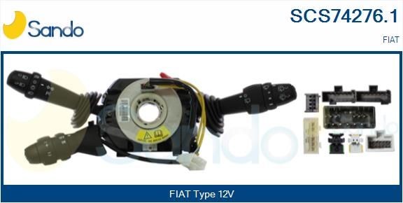 Ohjausakselin kytkin SANDO SCS74276.1 SANDO SCS74276.1: Monitoimivipu Fiat BRAVO 2024