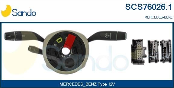 Ratstammekontakt SANDO SCS76026.1 SANDO SCS76026.1 Blinklyskontakt MERCEDES-BENZ E-klasse 2021