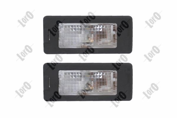 Nummerpladelys ABAKUS 053-14-905LED ABAKUS 053-14-905LED Nummerplade pære SKODA FABIA 2015