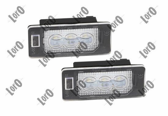 ABAKUS Éclairage de plaque d'immatriculation L03-210-0006LED Ampoule feu eclaireur de plaque PORSCHE ABAKUS L03-210-0006LED