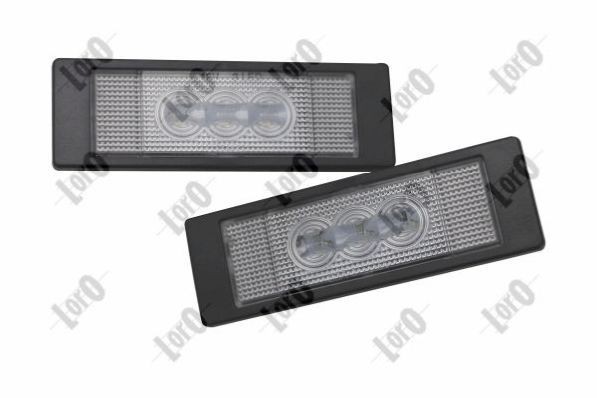 ABAKUS Licence Plate Light L04-210-0007LED ABAKUS L04-210-0007LED BMW G20 number plate light replacement