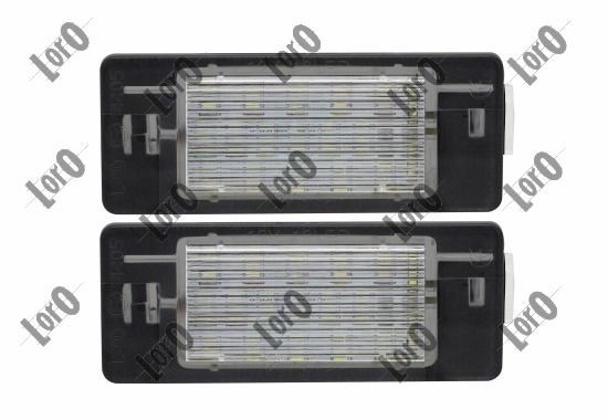 ABAKUS Luz de chapa de matrícula L37-210-0008LED L37-210-0008LED Luz de matricula ABAKUS OPEL COMBO