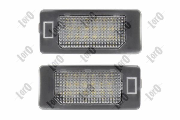 ABAKUS Nummerpladelys L53-210-0004LED ABAKUS L53-210-0004LED Fabia III Praktik (NJ5) Nummerplade pære pris