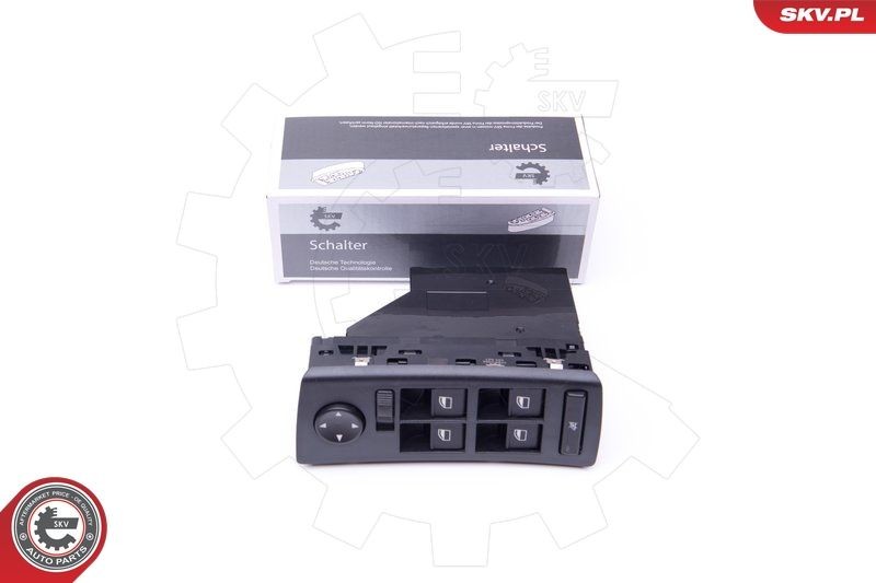 ESEN SKV Διακόπτης, γρύλος παραθύρου 37SKV088 ESEN SKV 37SKV088 Διακόπτης, γρύλος παραθύρου BMW X5 (E53) 3.0 i 228 PS 2000