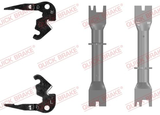 QUICK BRAKE Kit de ajuste, travão de tambor 108 53 020 preço Kit de acessórios maxilas do travão Nissan A32 108 53 020 QUICK BRAKE
