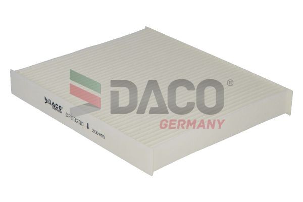 DACO Germany Filter vnútorného priestoru DFC0200 DFC0200 Kabínový filter MERCEDES-BENZ GLK DACO Germany