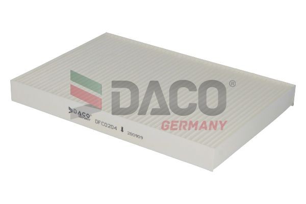 DACO Germany Filter vnútorného priestoru DFC0204 DACO Germany Peľový filter LAND ROVER DFC0204