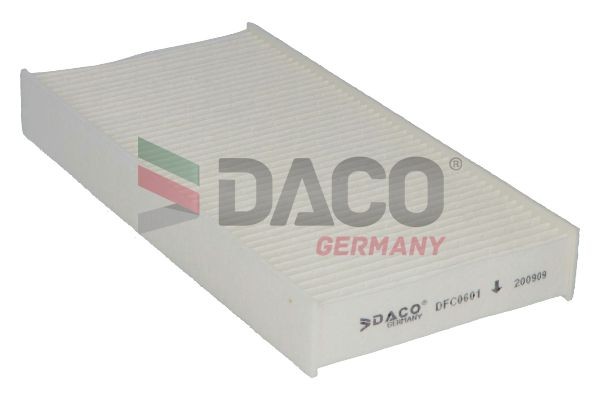 Kupéfilter DACO Germany DFC0601 DACO Germany DFC0601: Pollenfilter Citroen C5 2005