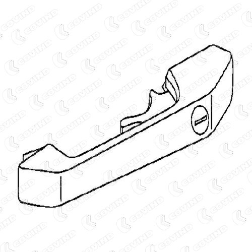 COVIND Λαβή πόρτας 142/197 142/197 Χερούλι πόρτας COVIND NISSAN PRIMERA