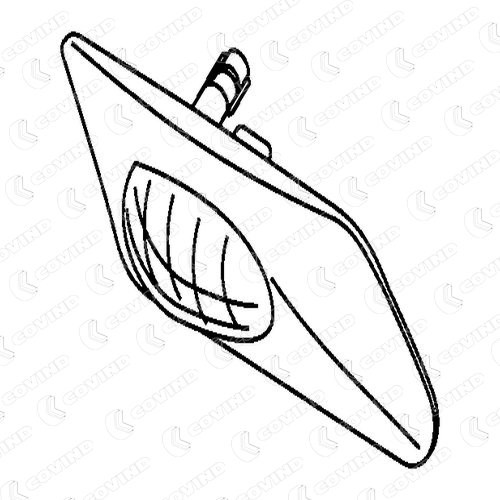 COVIND Side indicator C39/137 DACIA COVIND side indicator lights C39/137