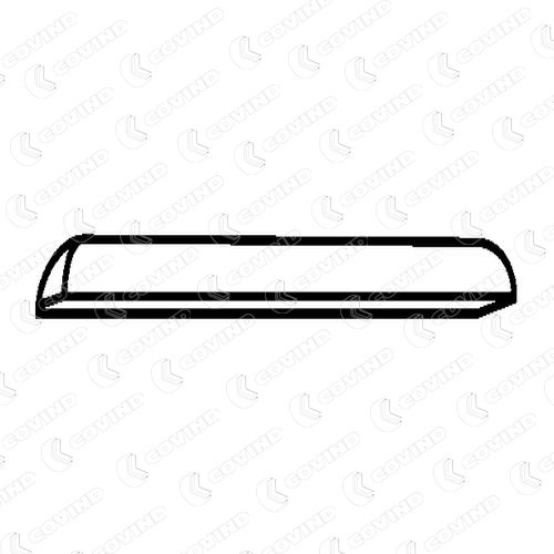 COVIND Kentekenlamp D06/520 D06/520 Gloeilamp kentekenplaatverlichting MERCEDES-BENZ SL COVIND