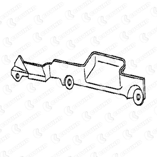 COVIND Tildekning 060/124 Ventilasjonsgitter SSANGYONG COVIND 060/124
