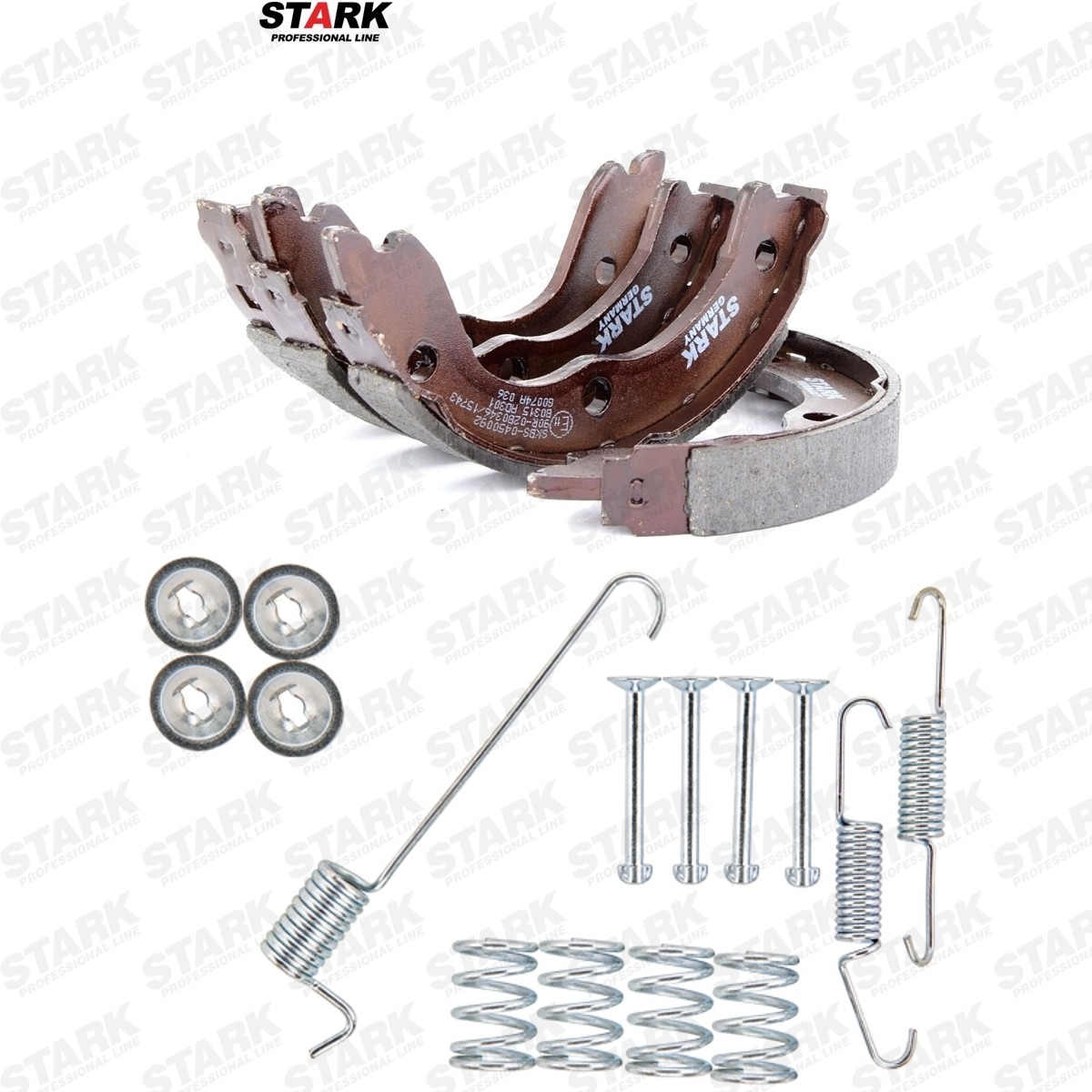 STARK Remschoenset SKBS-0450434 Nissan PATHFINDER Remschoenset STARK SKBS-0450434