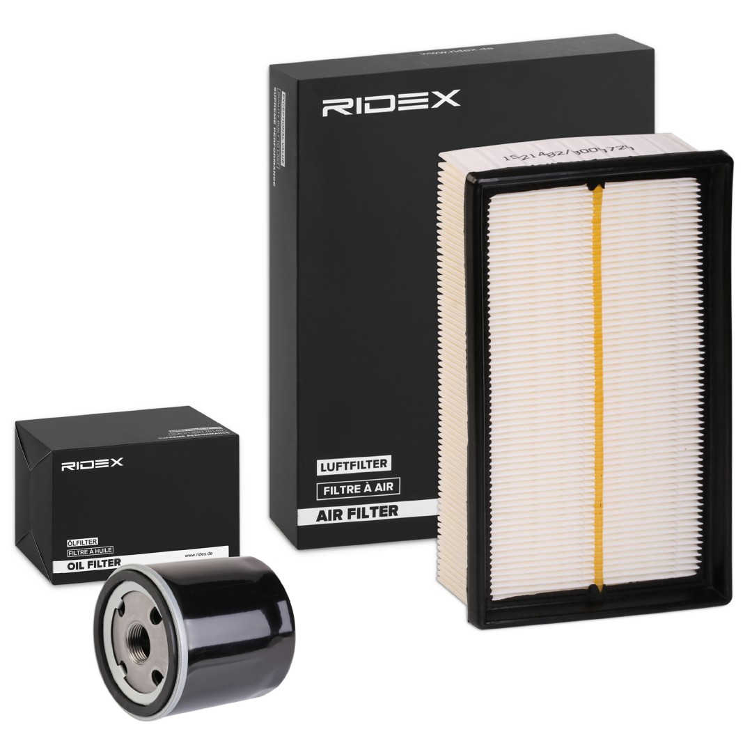 RIDEX Filter kit 4055F1393 4055F1393 Servicekit og filtersæt MERCEDES-BENZ A-klasse RIDEX