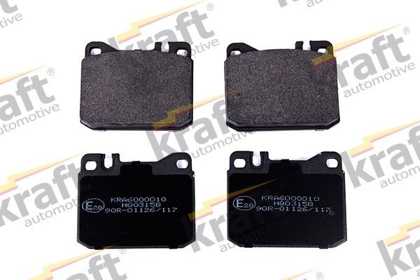 KRAFT Piduriklotsid 6000010 KRAFT 6000010 originaal Piduriklotsid VW LT 35 Bus hind