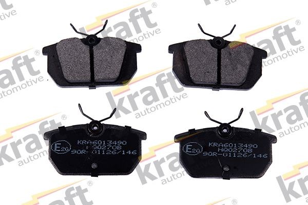 KRAFT Bremseklodser 6013490 KRAFT 6013490 33 Sportwagon (907B) Bremseklodssæt originale pris
