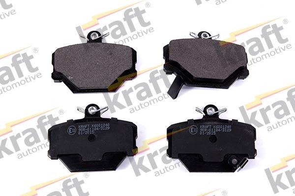 KRAFT Remblokken 6001240 KRAFT 6001240 Remblokkenset voor schijfrem Smart 450 Cabrio prijs