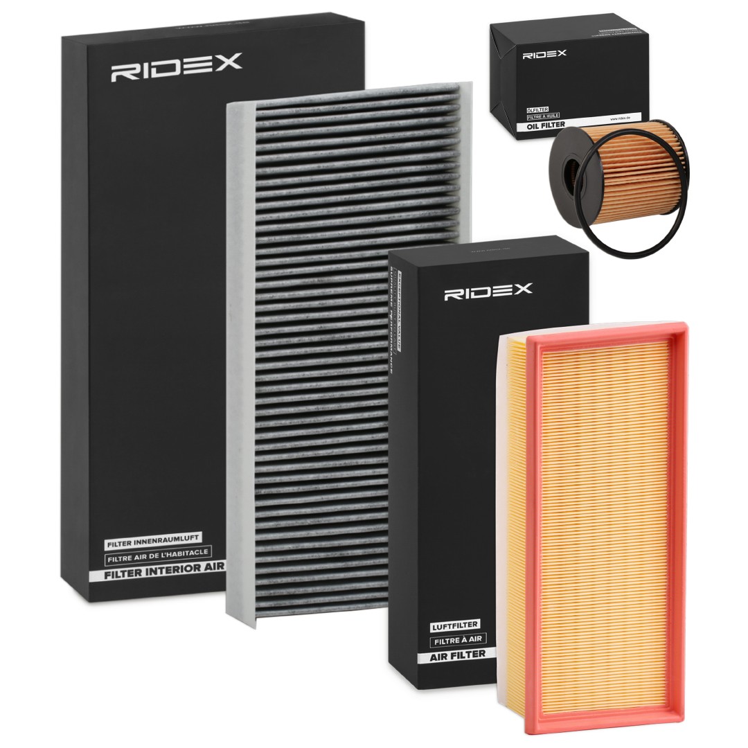 RIDEX Filtersett 4055F19767 Filtersett RIDEX Dodge CHARGER 4055F19767