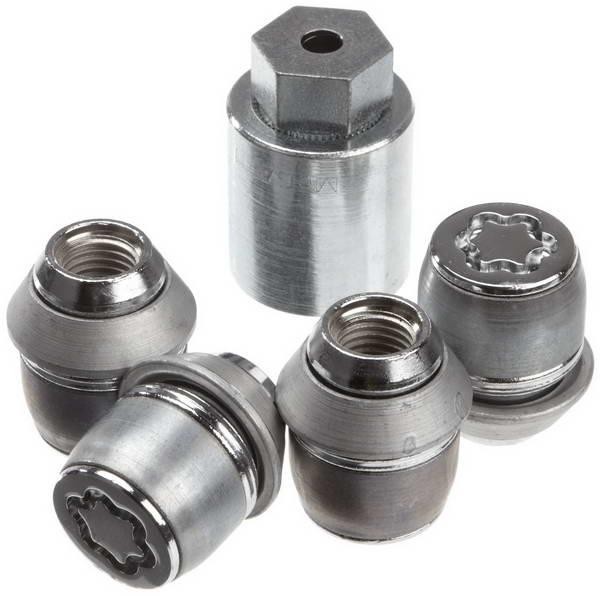 MCGARD Μπουλόνια ασφαλείας 24212SL MCGARD 24212SL Παξιμάδια και μπουλόνια τροχών Ford Fiesta Mk1 φθηνά