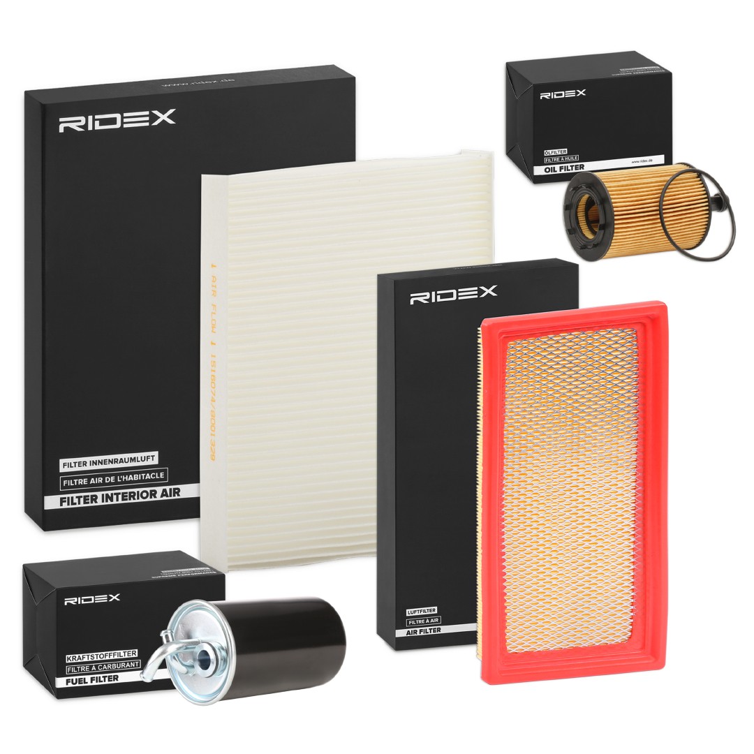 RIDEX Filtersett 4055F25083 Filtersett RIDEX Dodge CHARGER 4055F25083