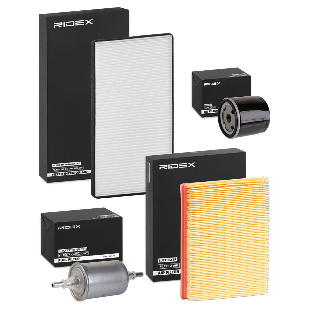 RIDEX Filter - Sada 4055F26614 Filter - sada RIDEX NUBIRA 4055F26614 lacné
