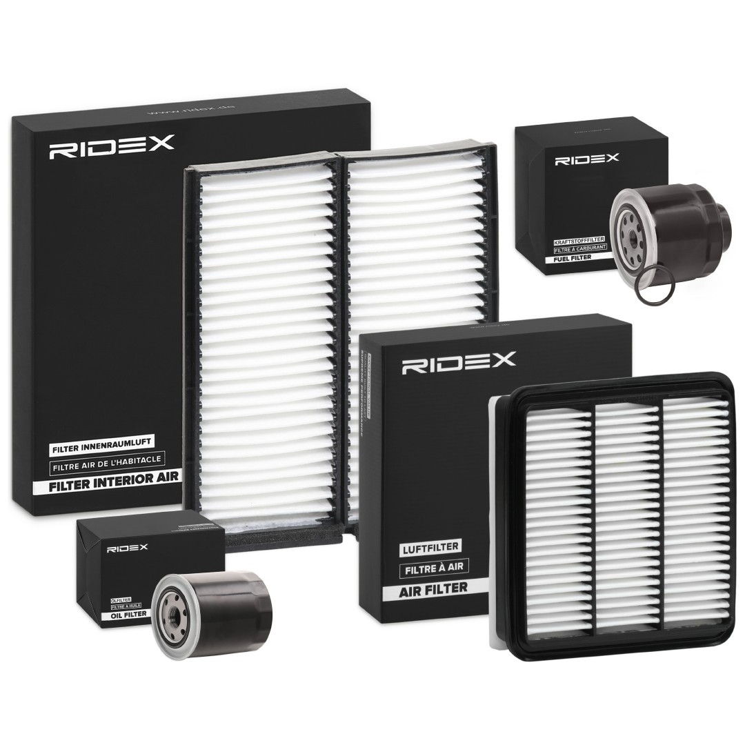 RIDEX Suodatinsarja 4055F28200 4055F28200 RIDEX Suodatinsarja MITSUBISHI PAJERO