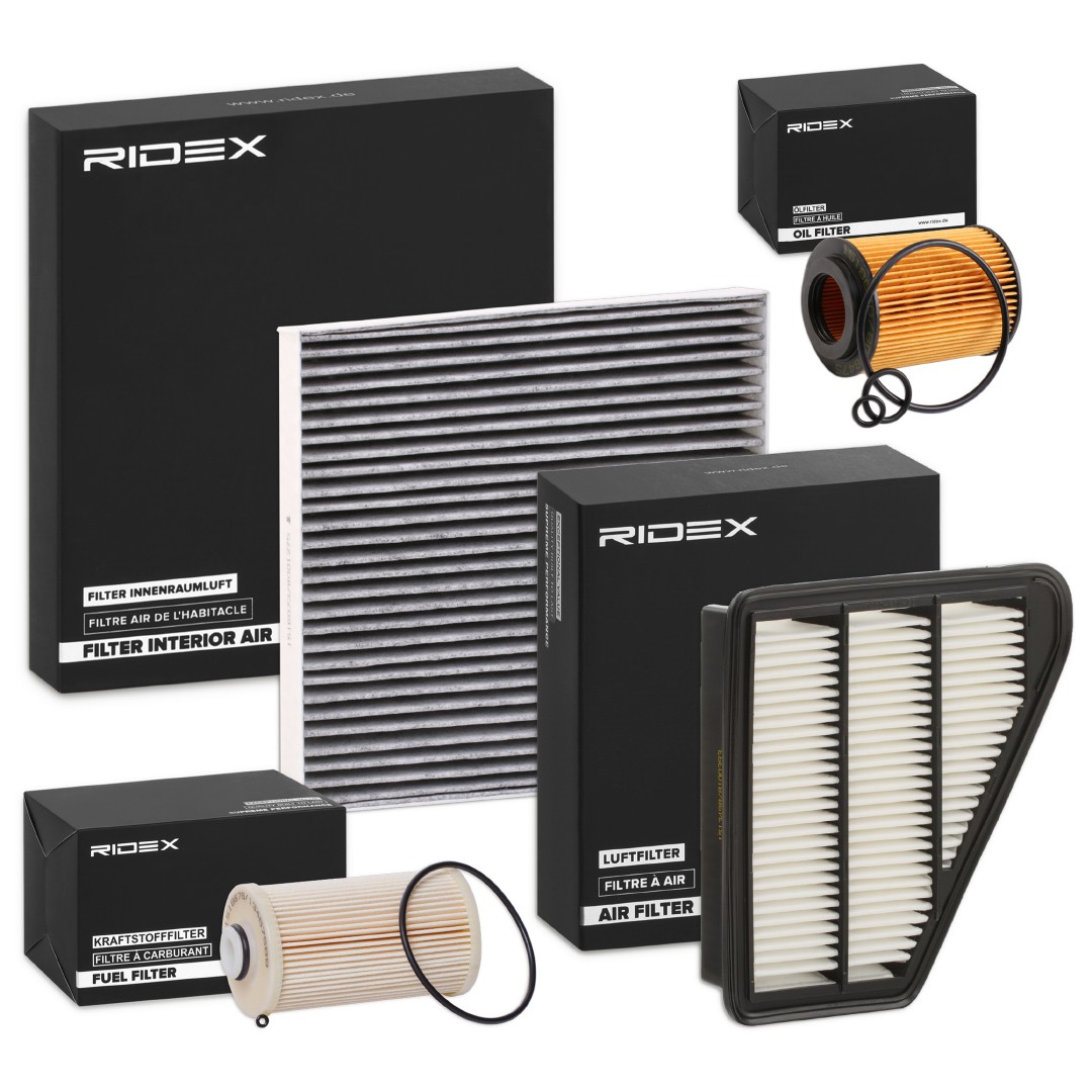 RIDEX Filter kit 4055F28248 4055F28248 RIDEX HONDA filter service kit