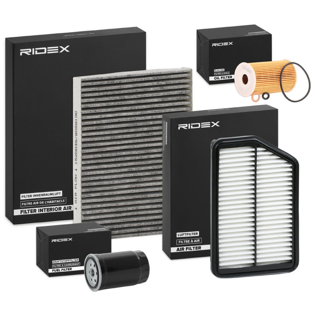 RIDEX Kit de filtres 4055F28282 4055F28282 Kit de filtres KIA SPORTAGE RIDEX